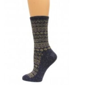 Wise Blend Angora Denim Color Socks, Size M, NWT